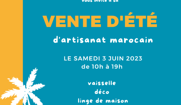 Invitation vente d'été 2023